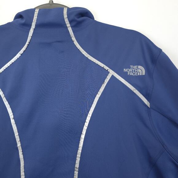 The North Face Flight Series Windstopper Jacket Reflective Men XL Blue Yellow - Picture 11 of 12